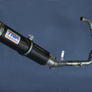 TYGA Auspuffanlage mit Carbon Endschalldämpfer, Yamaha R3