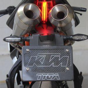 TYGA Auspuffanlage, Race System -double maggot-, KTM RC390 2014-2016