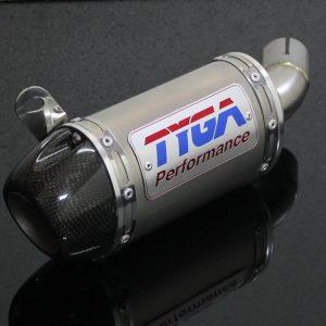 TYGA Endschalldämpfer Edelstahl mit Carbon Cover, Yamaha R3