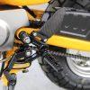 TYGA Racing Fußrastenanlage schwarz einstellbar, Honda Monkey 125 2018 – Bild 4
